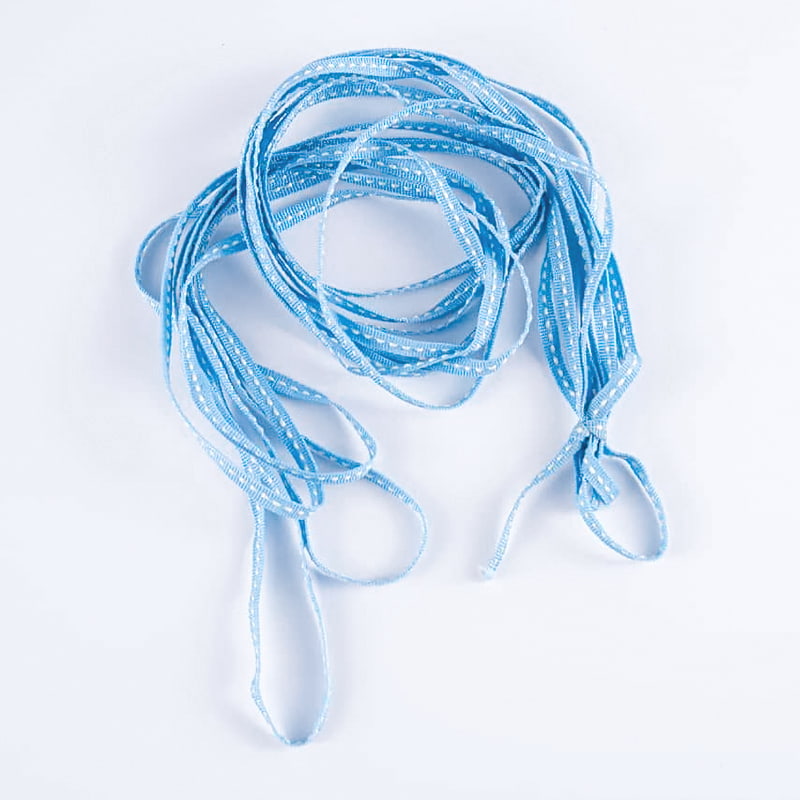 0.5cmポリエステルドットフラワーパッケージウェビング